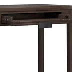 WyndenHall Fabian Petit bureau Noyer chaud marron