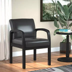 Chaise de bureau pour visiteurs noire - Boss Office Products