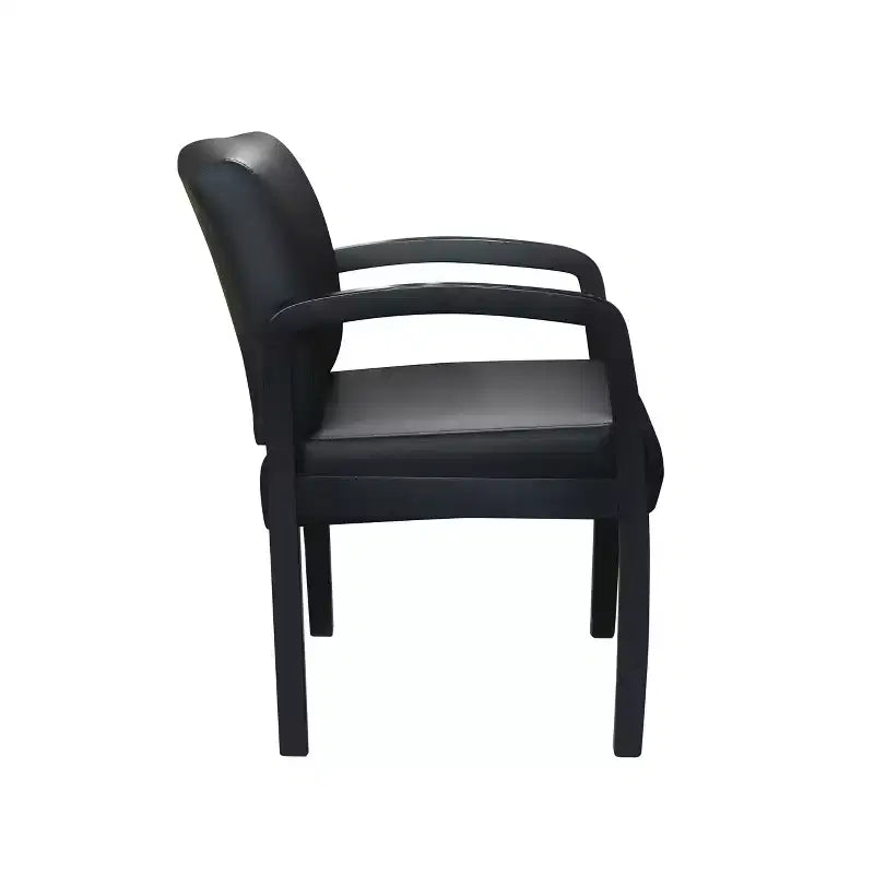 Chaise de bureau pour visiteurs noire - Boss Office Products