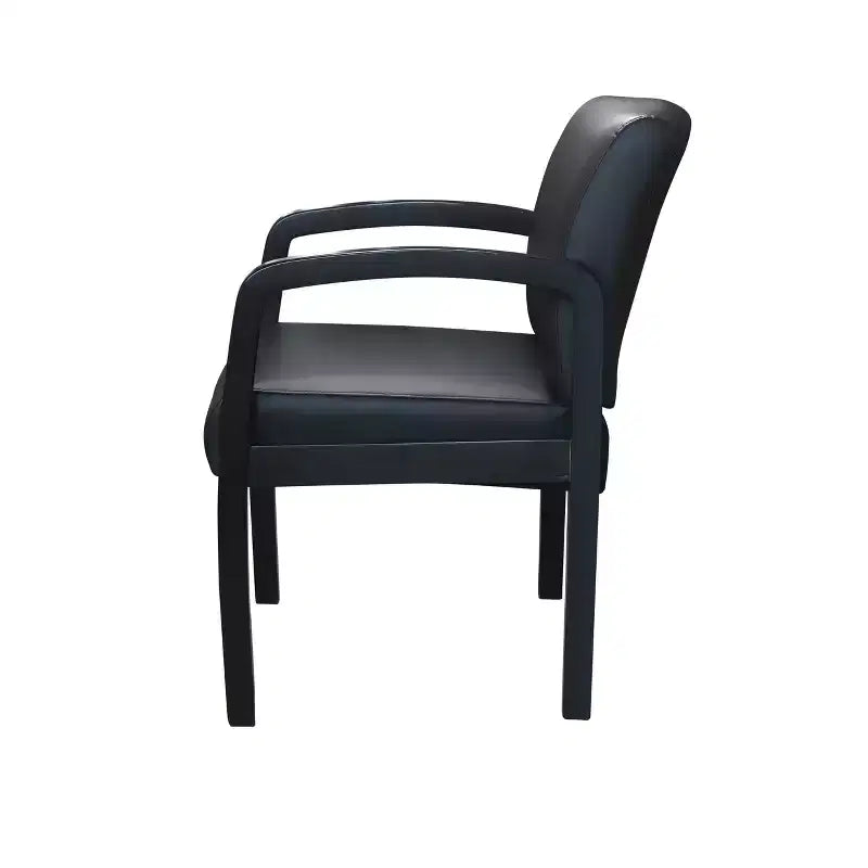 Chaise de bureau pour visiteurs noire - Boss Office Products