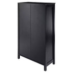 Étagère Terrace à 4 niveaux Winsome, 109,2 cm (42.99 po), brun expresso : moderne du milieu du siècle, étagères fixes