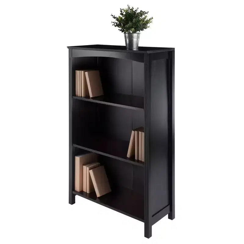 Étagère Terrace à 4 niveaux Winsome, 109,2 cm (42.99 po), brun expresso : moderne du milieu du siècle, étagères fixes