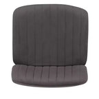 Chaise de bureau Linon Stratton grise