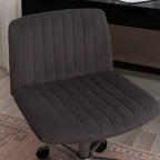 Chaise de bureau Linon Stratton grise
