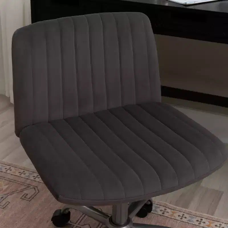 Chaise de bureau Linon Stratton grise