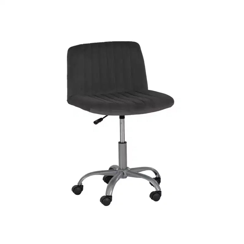 Chaise de bureau Linon Stratton grise