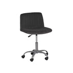 Chaise de bureau Linon Stratton grise