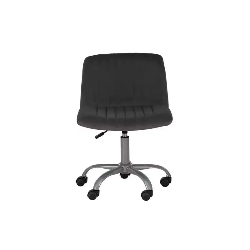 Chaise de bureau Linon Stratton grise