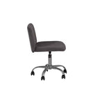 Chaise de bureau Linon Stratton grise
