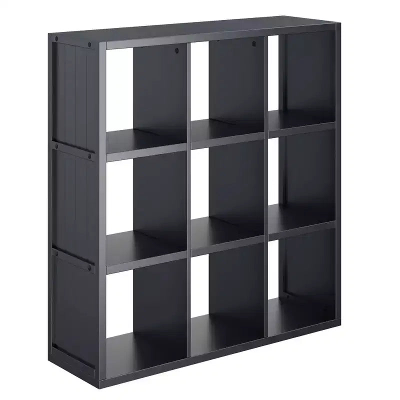 40,08" Étagère de Rangement Timothy 7 pièces avec Paniers Noir/Chocolat - Winsome : Style Transitionnel, Bois Composite, Assemblage Sans Outils