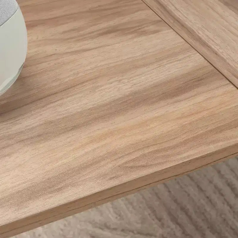 Sauder Bergen Circle Raccord de pont pour bureau-table de 183 cm Acacia Kiln: Mobilier de bureau avec tiroir, style côtier