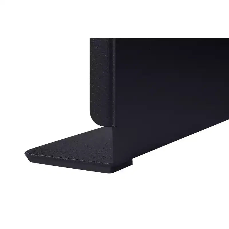 Support de bureau double articulé à double écran avec alimentation noire - Rocelco : 4 prises CA, 2 ports USB, aucun assemblage
