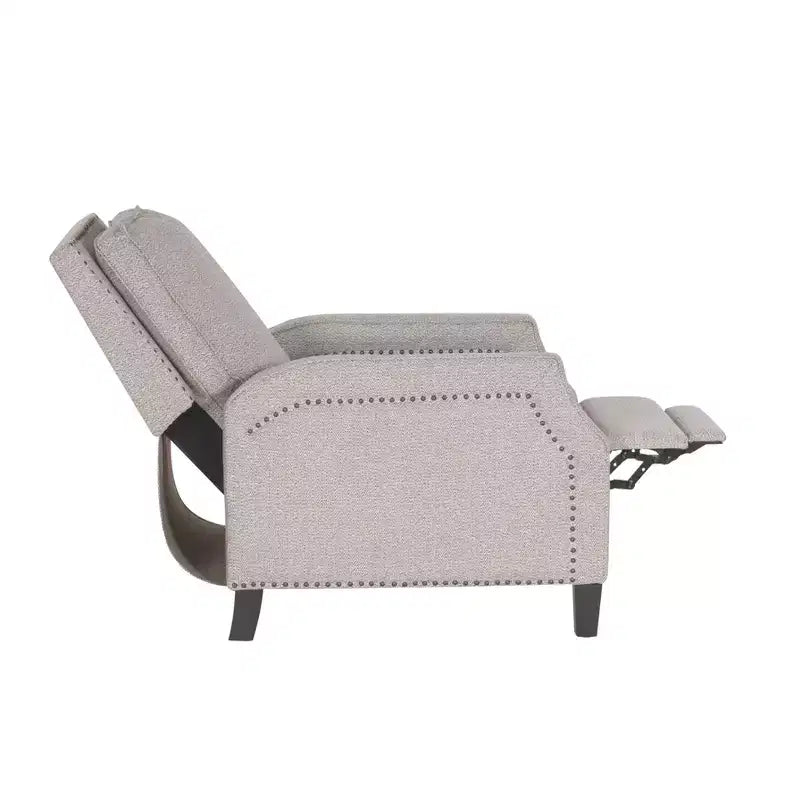 Fauteuil inclinable Powell Ressler à dossier poussoir Coconut