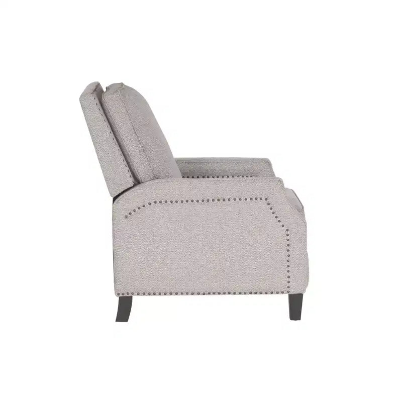 Fauteuil inclinable Powell Ressler à dossier poussoir Coconut
