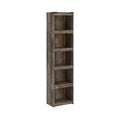 Signature Design by Ashley 72.01" Trinell Pier Brown: Modern Style, 4-Tier Open Shelf Storage, MDF Composite