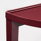 Console laquée rouge foncé - Threshold™ conçue avec Studio McGee