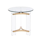 Table d'appoint Sosi 23" finition or - Acme Furniture