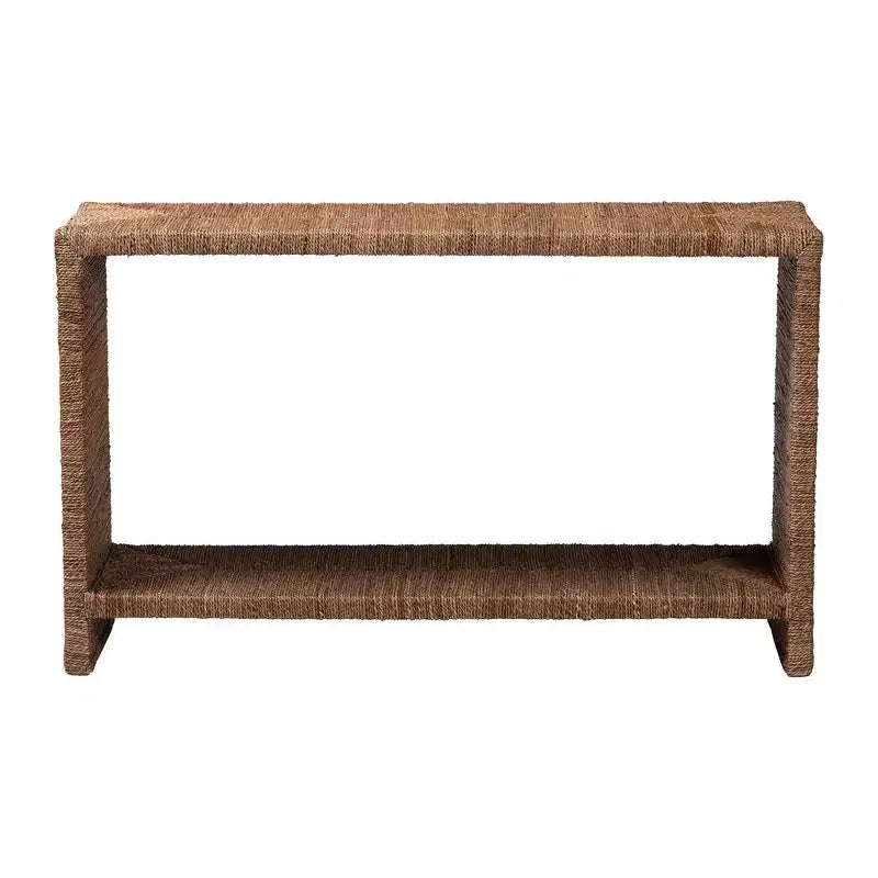 bali & pari Liza Console en jonc de mer naturel