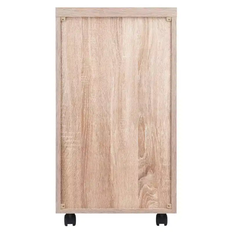 Winsome Kenner Mobile 3 tiroirs Meuble de rangement en bois : Bureau à domicile, roulettes verrouillables, bois composite