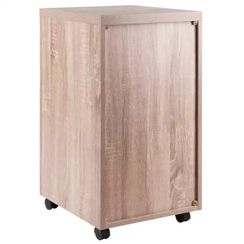 Winsome Kenner Mobile 3 tiroirs Meuble de rangement en bois : Bureau à domicile, roulettes verrouillables, bois composite