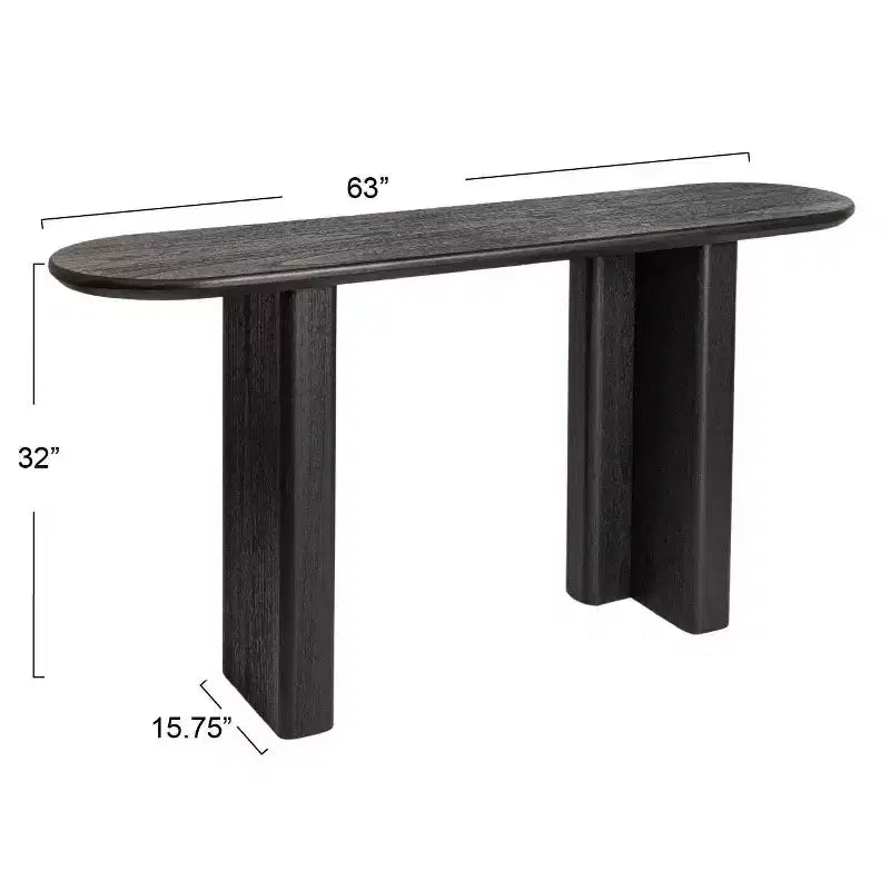 Storied Home Console Asymétrique Noire