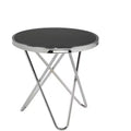 Brassex Amanda Accent Table Silver