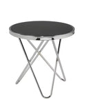 Brassex Amanda Accent Table Silver