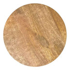 Table d'appoint en bois Willis naturel - WyndenHall : style Mid-Century, bois de manguier, résistant aux rayures