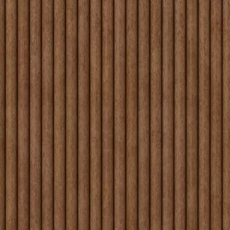 Meuble de rangement à deux portes Lupine Reeded avec étagère réglable et gestion des câbles, marron foncé - Threshold™