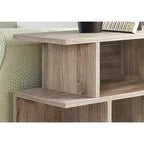 Table d'appoint – Aspect bois recyclé – EveryRoom : Style contemporain, 6 étagères, pour salle familiale