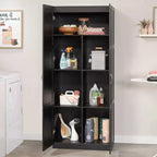Armoire de rangement Sauder avec 4 tiroirs réglables aspect grain de bois noir