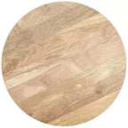 Table basse ronde Keystone en bois naturel - WyndenHall