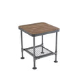 Newport End Table Gray/Natural - Boraam