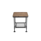 Table d'appoint Newport Gris/Naturel - Boraam