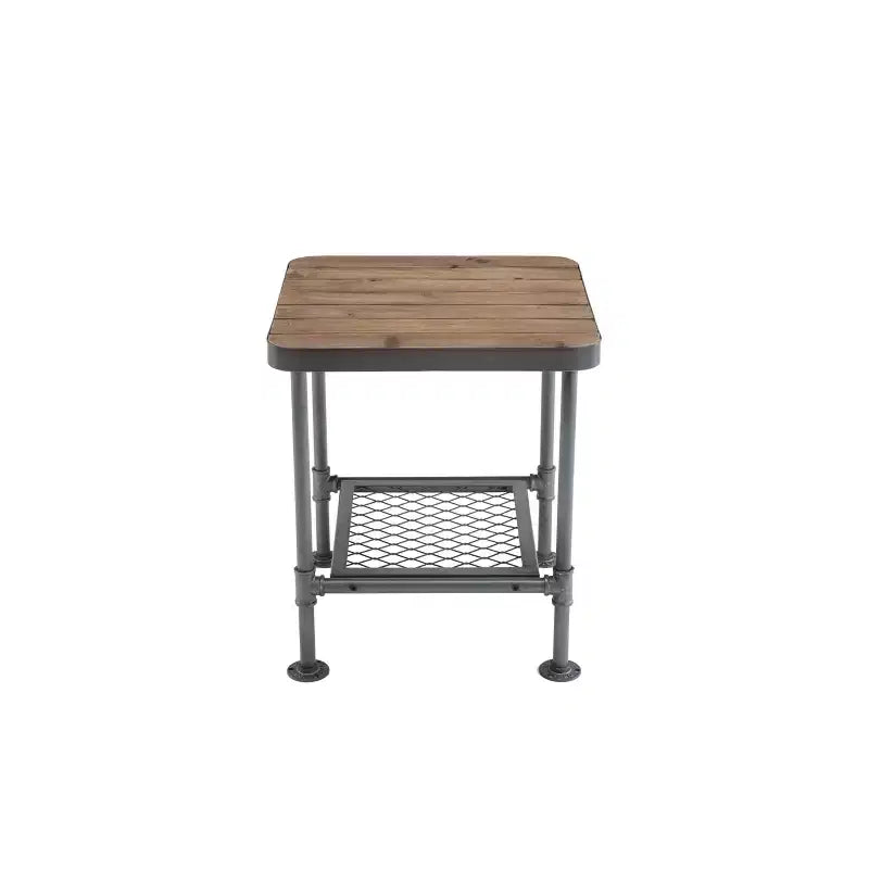 Table d'appoint Newport Gris/Naturel - Boraam