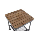 Table d'appoint Newport Gris/Naturel - Boraam