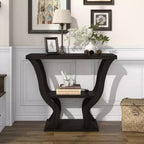 24/7 Shop At Home Table console de rangement transitoire Niccila 39 po Espresso