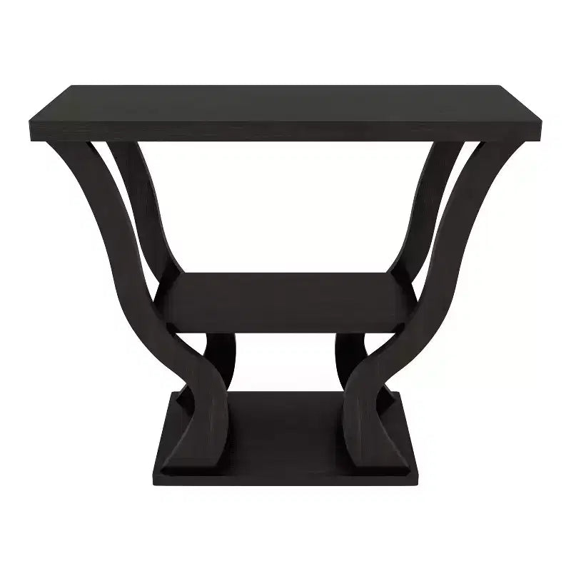 24/7 Shop At Home Table console de rangement transitoire Niccila 39 po Espresso