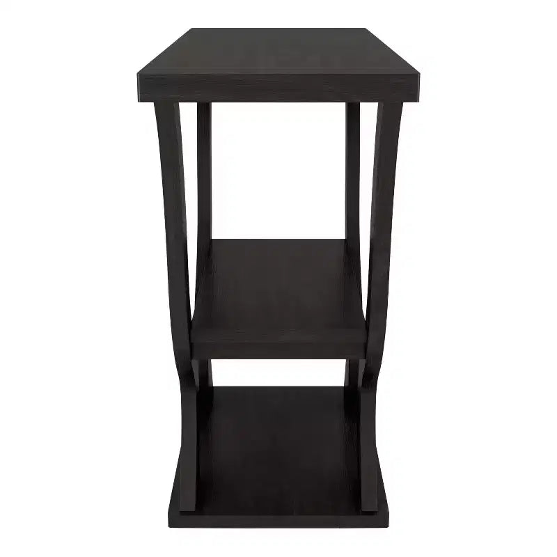 24/7 Shop At Home Table console de rangement transitoire Niccila 39 po Espresso