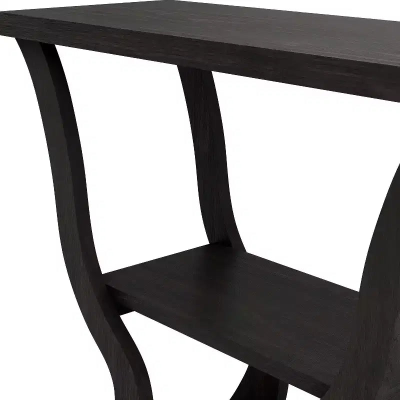 24/7 Shop At Home Table console de rangement transitoire Niccila 39 po Espresso