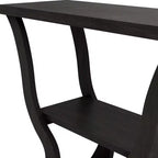 24/7 Shop At Home Table console de rangement transitoire Niccila 39 po Espresso