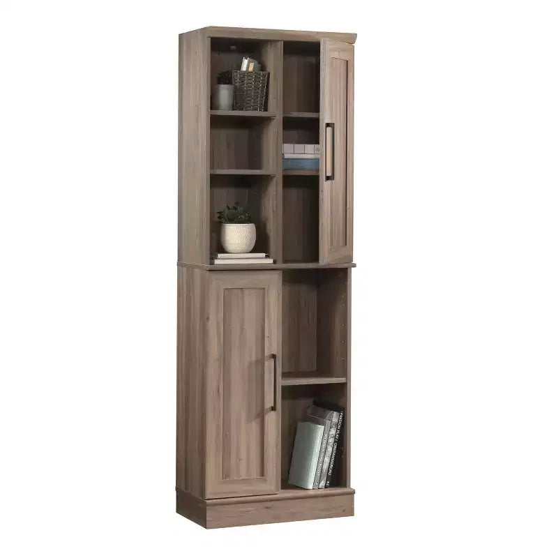 Sauder Homeplus Armoire de Rangement 2 Portes Chêne Salé