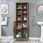 Sauder Homeplus Armoire de Rangement 2 Portes Chêne Salé