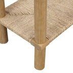 Nathan James Beacon Console en jonc de mer marron clair