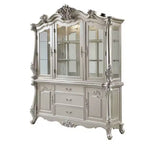 Meuble de rangement décoratif Bently Champagne de 76 po – Acme Furniture : Verre trempé, bois composite, aucun assemblage requis
