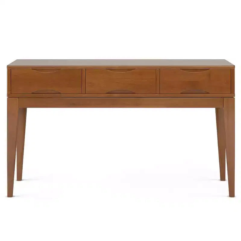 Table console/canapé WyndenHall Pearson en teck brun