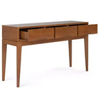 Table console/canapé WyndenHall Pearson en teck brun