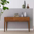 Table console/canapé WyndenHall Pearson en teck brun