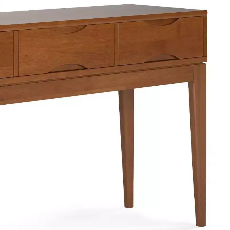 Table console/canapé WyndenHall Pearson en teck brun