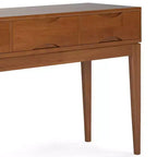 Table console/canapé WyndenHall Pearson en teck brun